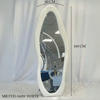 مرايا قطيفة طويله 160و170سم عدة الوان