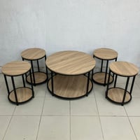 طقم طاولات عدة ألوان