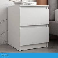 كمودينو خشب ابيض