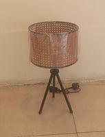 إنارة جانبية راتان أسود