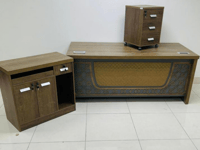 طقم مكتب مقاس 1.40 cm لون بني