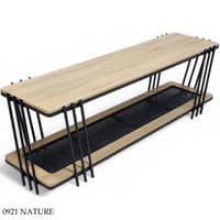 طاولة بلازما خشب وراتان مقاس 160و180 سم عدة ألوان