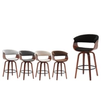 كرسي بار خشب عدة ألوان