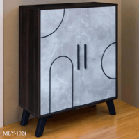 خزانة أحذية بابين عدة الوان