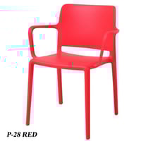 طقم 4 كراسي ذراعين عدة ألوان