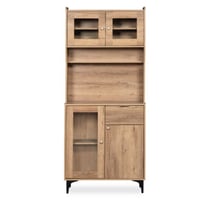 ركن قهوة مودرن لون خشبي