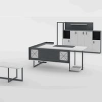 طقم مكتب مدراء بملحقات 160و180سم