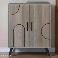 خزانة أحذية بابين عدة الوان