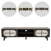 طاولات تلفزيون 160و180 سم عدة الوان