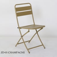 طقم 2 كراسي معدن عدة ألوان