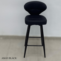 طقم 2كرسي بار جلد عدة ألوان