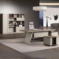 طقم مكتب مدراء 240سم مع ملحقاته