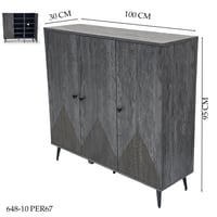 دولاب احذيه ثلاث ابواب عدة الوان