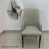 كرسي طعام جلد عدة ألوان