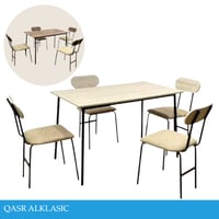 طقم طاولات طعام عدة الوان