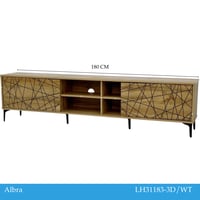 طاولة تلفزيون 180و160 سم عدة ألوان