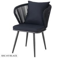 كرسي خارجي مع مخدة عدة ألوان