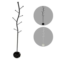 علاقة ملابس بقاعدة رخامية عدة ألوان