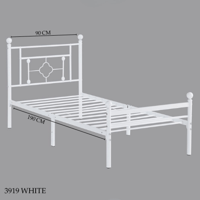 سرير لون ابيض عدة مقاسات
