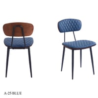 كرسي طعام جلد عدة الوان