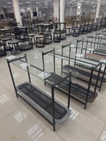 مدخل راتان وزجاج عدة ألوان