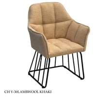 كرسي مودرن صوف عدة ألوان