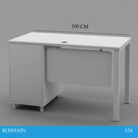 مكتب مع ادراج 100و120 سم