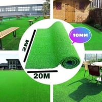 عشب صناعي أخضر الثخانة 10مم عدة مقاسات