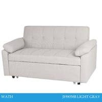 كنبه سرير رمادي