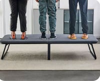 سرير رصاصي يطبق مع اسفنج