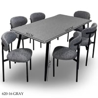 طقم طاولة طعام 4و6 كراسي عدة ألوان