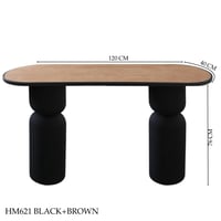 طاولة مدخل خشب عدة ألوان