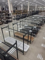 مدخل راتان وزجاج عدة ألوان