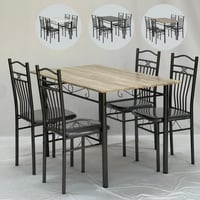 طقم طاولات طعام 4كراسي عدة الوان