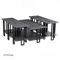 طقم طاولات خدمة عدة ألوان