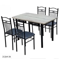 طقم طاولة و4 كراسي عدة ألوان