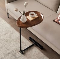 طقم 4 طاولات كوفي بني