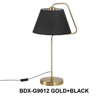 انارة لون أسود وذهبي