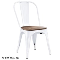 كرسي بقاعدة خشب أو حديد عدة ألوان