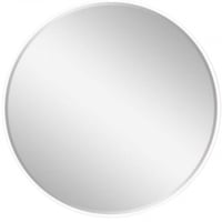 طقم 2 مرايا حائط ضد الكسر لون أبيض مقاس 100 cm