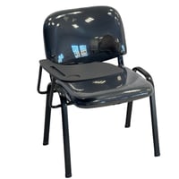 طقم 4 كراسي محاضرات أسود