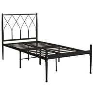 سرير أسود مقاس 90*190 سم