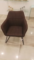 كرسي بني مودرن
