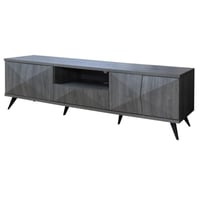 طاولة تلفزيون 140و160و180و200 سم رمادي