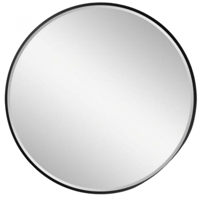 طقم 2 مرايا حائط دائرية لون ذهبي مقاس 90 cm