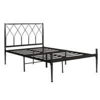 سرير أسود 140*200 سم