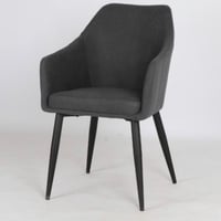 كرسي لون رمادي غامق