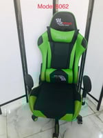 كرسي قيم دوار متحرك لون أخضر