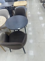 طقم طاولة وكرسيين لون كوفي