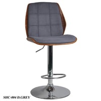 كرسي بار جلد مع خشب فخم عدة ألوان